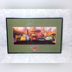Cars Disney Pixar Frames Picture Poster 14"x11" Mater Sheriff Guido Luigi Sarge